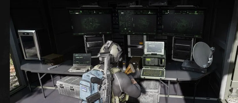 An Operator at the DMZ Orders station
