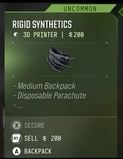 Rigid Synthetics
